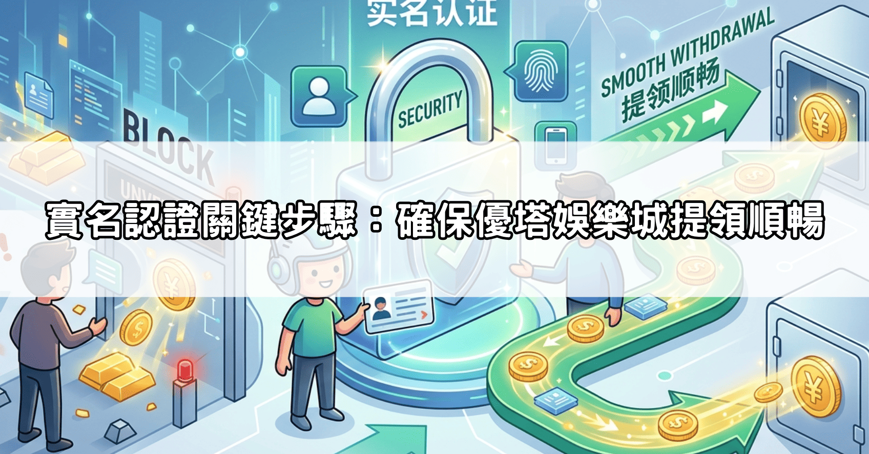實名認證關鍵步驟：確保優塔娛樂城提領順暢