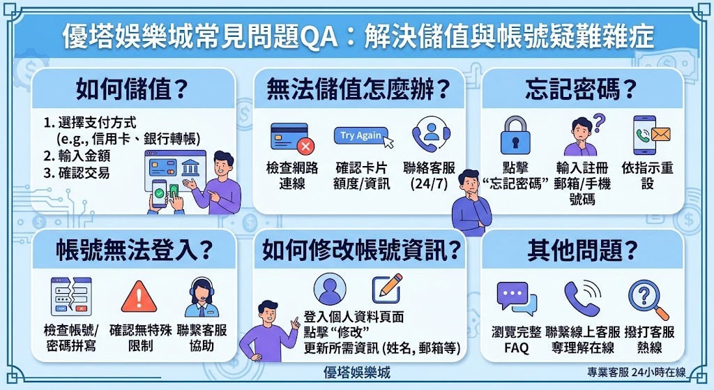 即刻解鎖優塔娛樂城常見問題,資安與資金流向一次看懂 即刻解鎖優塔娛樂城常見問題,資安與資金流向一次看懂